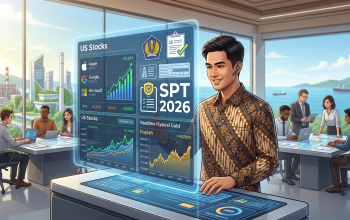 Panduan Pajak Investasi Digital 2026: Cara Lapor Saham AS & Emas di SPT