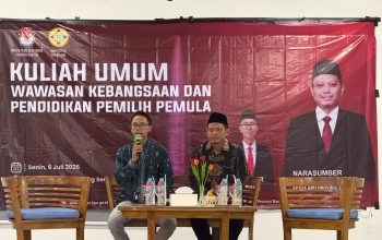 Pemilu Sebagai Sarana Kedaulatan Rakyat Disampaikan KPU Banten Dalam Kuliah Umum Demokrasi